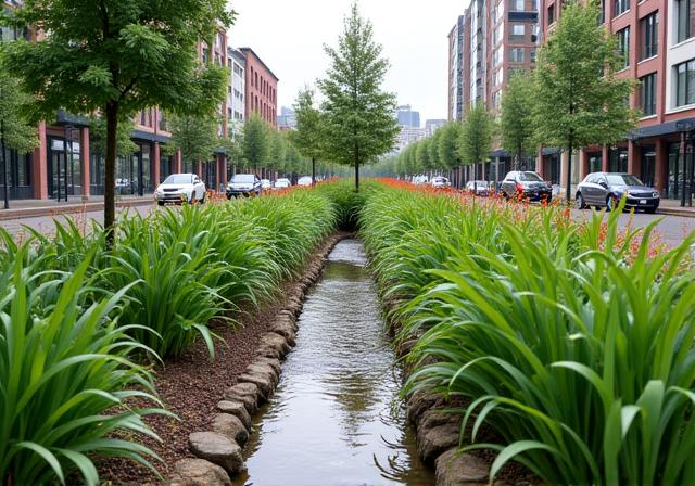 Rain garden stormwater management