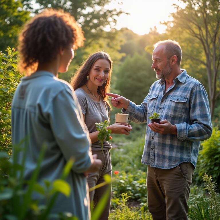 Sustainable garden consulting at eco-friendly landscaping